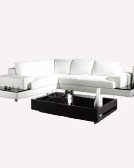 White sofa 5 seater
