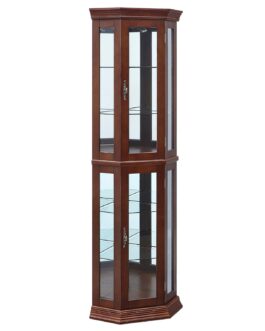 Floor Standing 5 Sided Lighted Corner